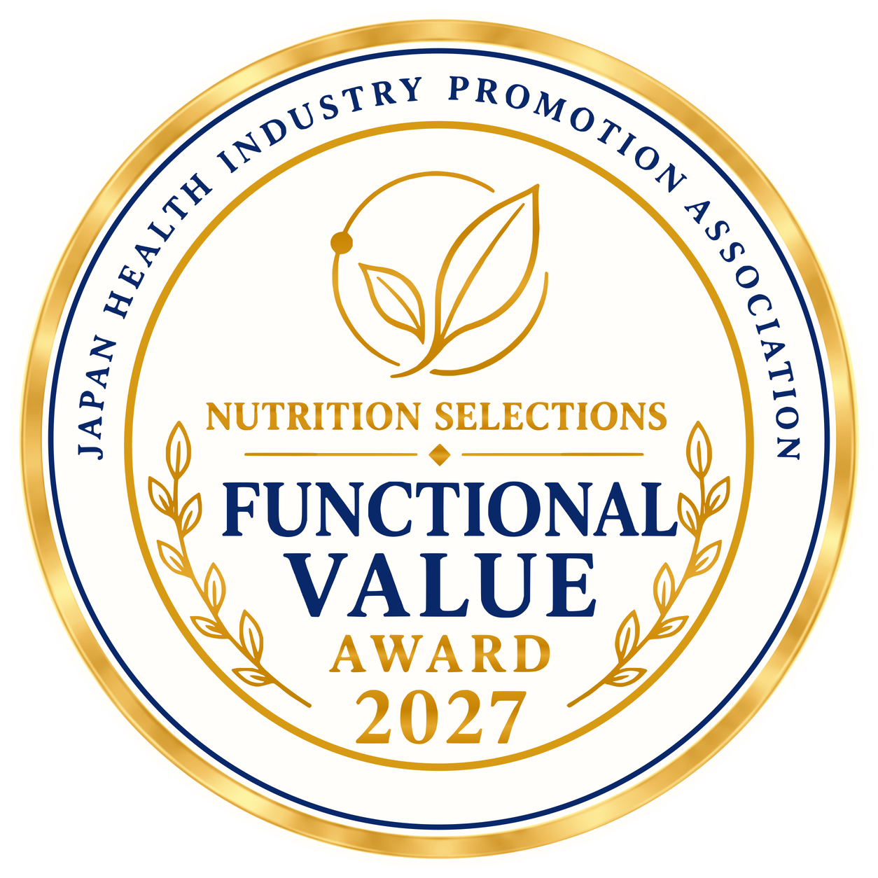 Functional Value Award 2027 金賞のエンブレム